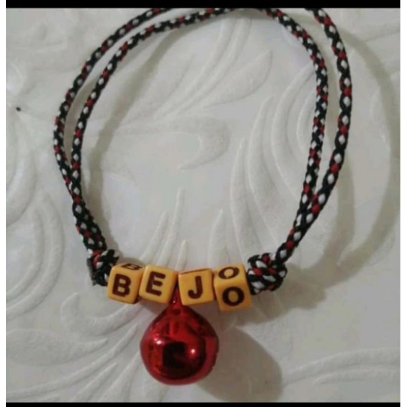 KALUNG KUCING NAMA BISA CUSTOM NAMA KUCING