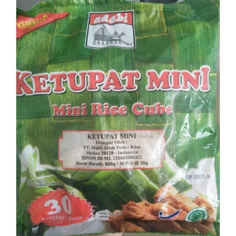 

Ketupat mini adabi isi 30