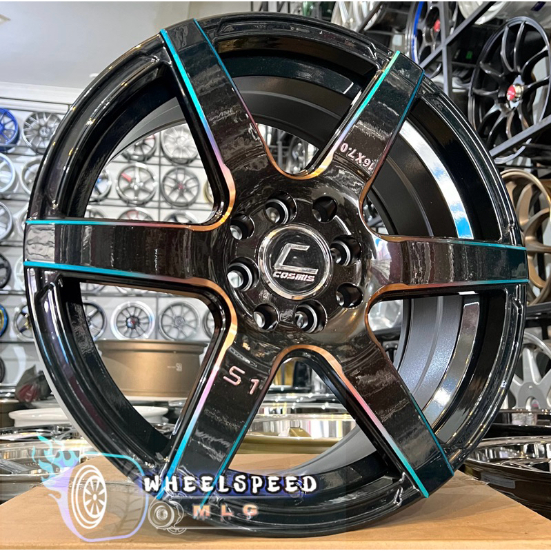 Velg racing mobil model cosmis GTR ring 16 pcd 8x100/114.3