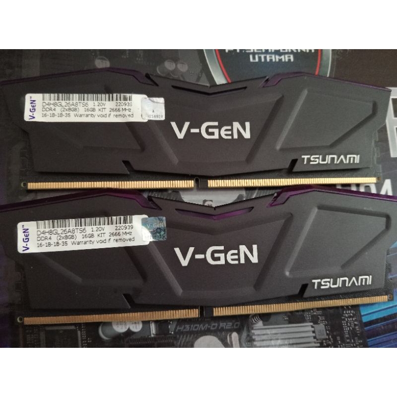 V-Gen Tsunami 16gb DDR4