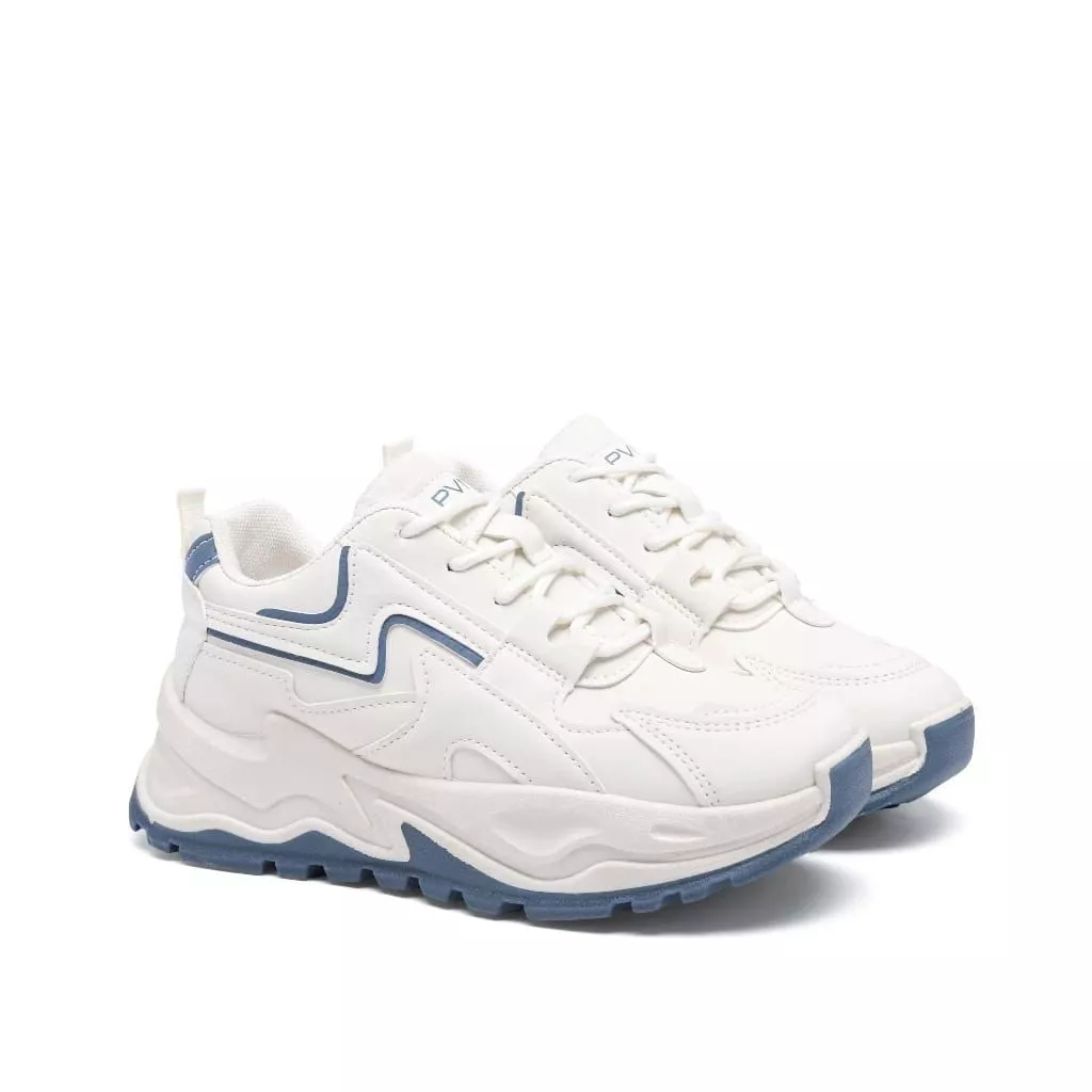 Sepatu Sneakers Wanita Sport Shoes Blue Gongchan Sepatu Running Wanita Model Korea Sepatu Wanita Sne