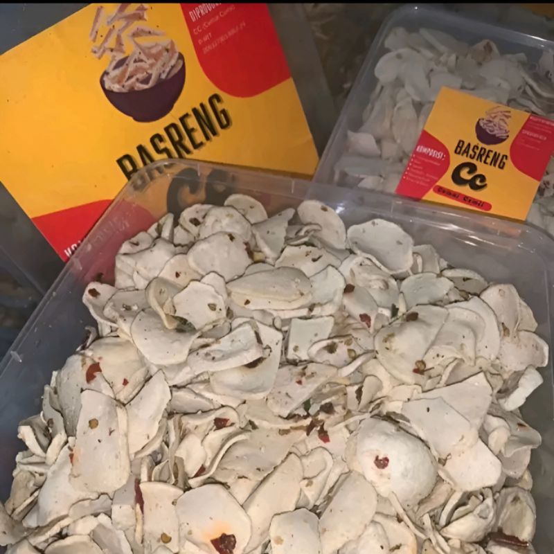 

Kripik Basreng Bulat / Basreng Viral Pedas Daun Jeruk