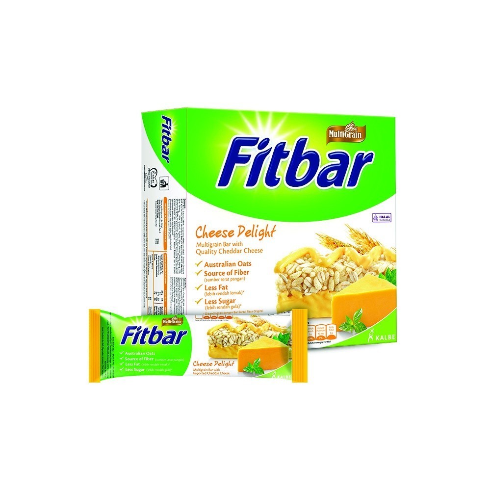 

Fitbar Cheese Delight 5x20gr Multigrain - Isi 3 Box