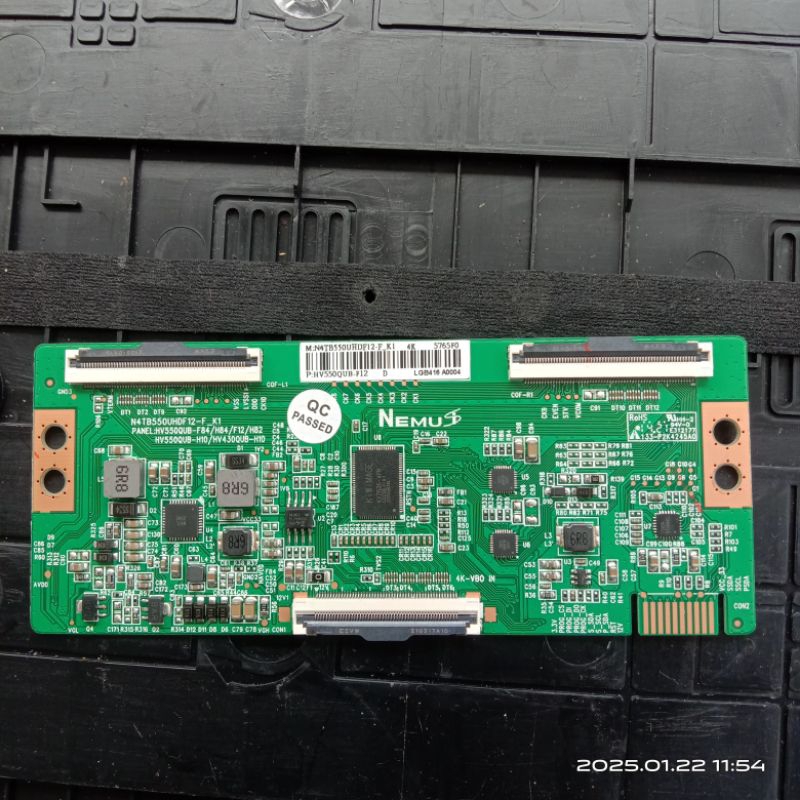 ticon tikon tcon tv coocaa 55CUC7500 original copotan