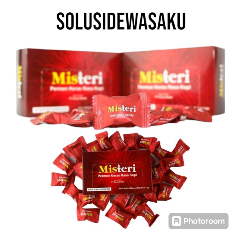 

Permen Misteri Candy Original Herbal 30 Pcs