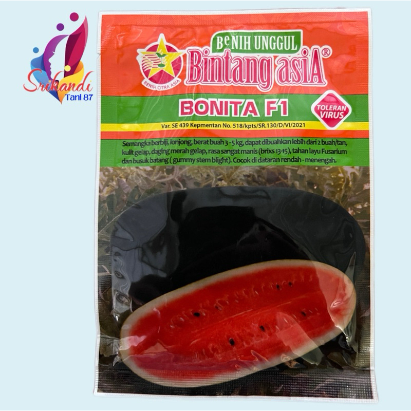 Benih Semangka Inul BONITA F1 20 Gram