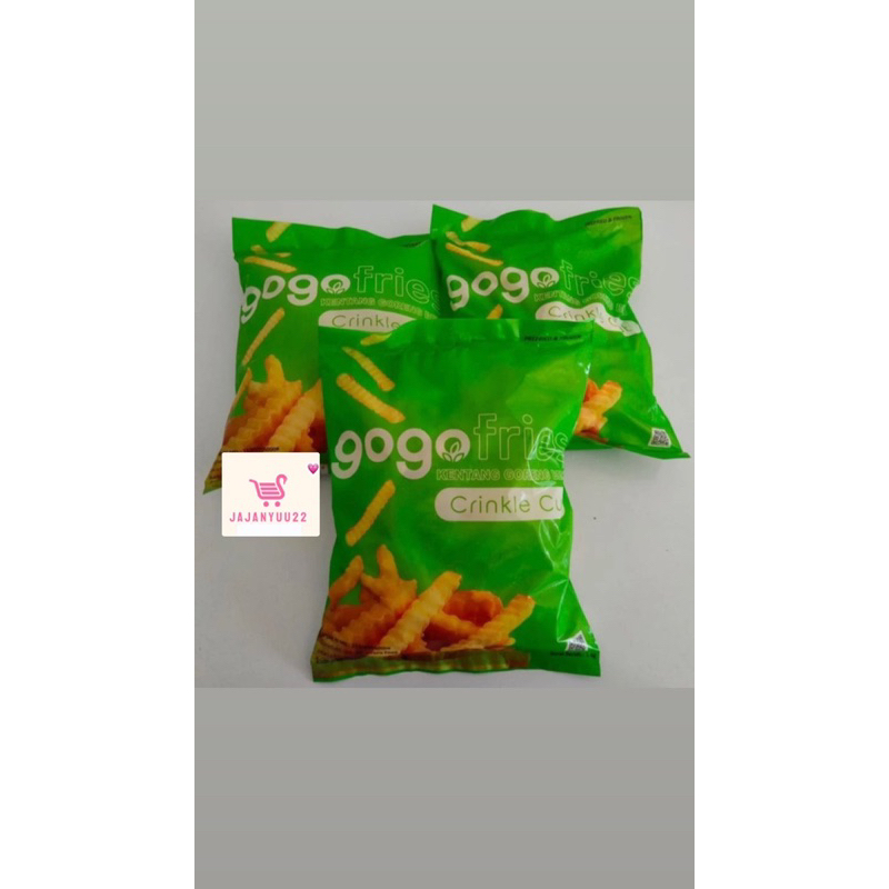 

KENTANG CRINKLE CUT GOGO 1 KG