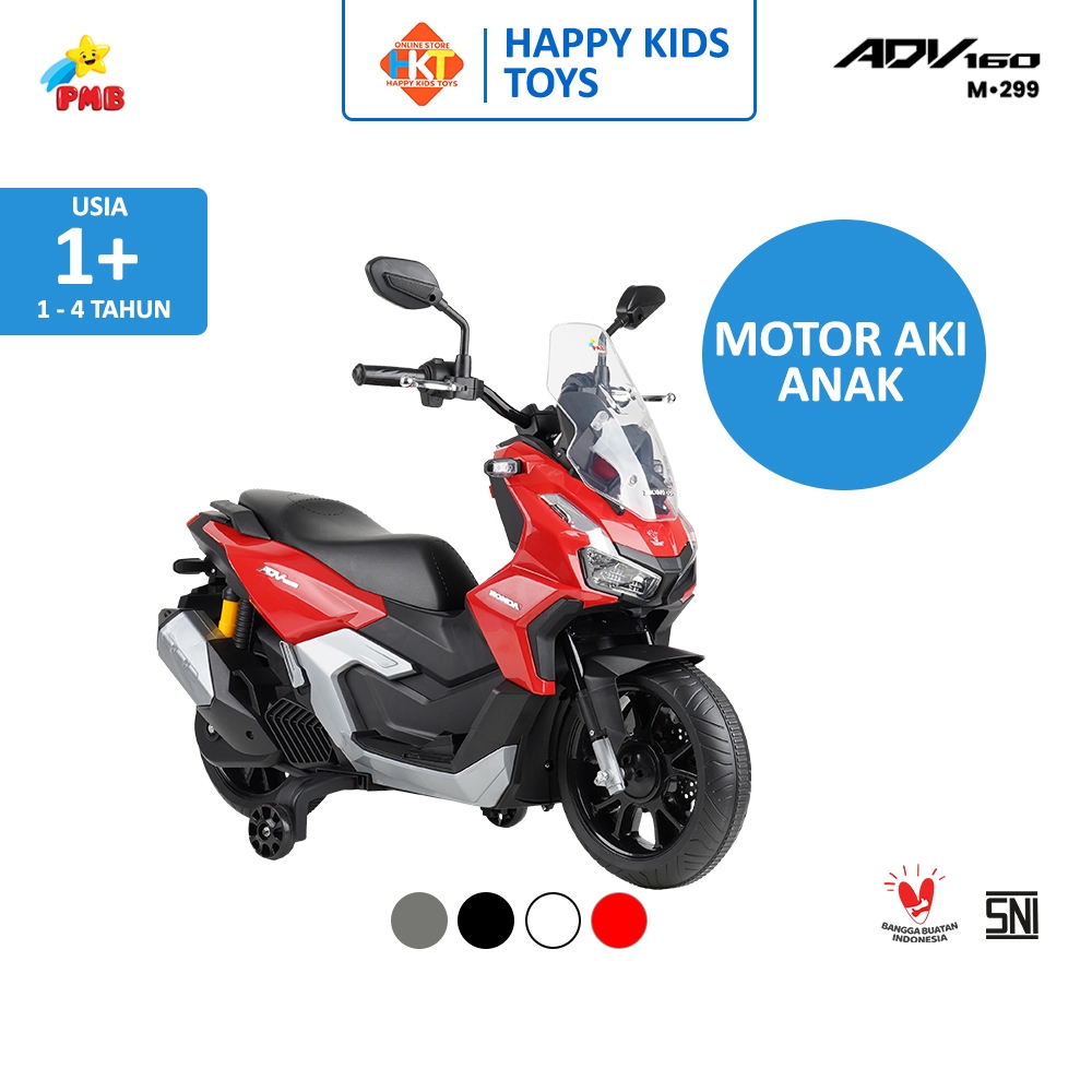 MAINAN MOTOR MOTORAN AKI ANAK BESAR HONDA ADV PMB M299