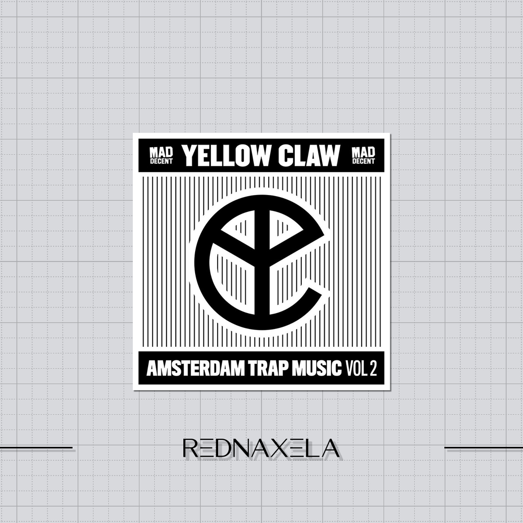 

Stiker Vinyl Yellow Claw | Amsterdam Trap Music Vol.2 Waterproof Sticker