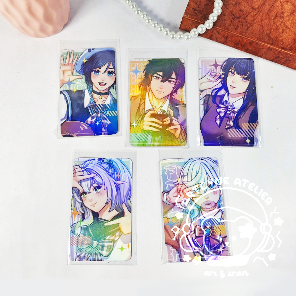 Genshin Impact Photocard (Genshin Fan Merchandise)