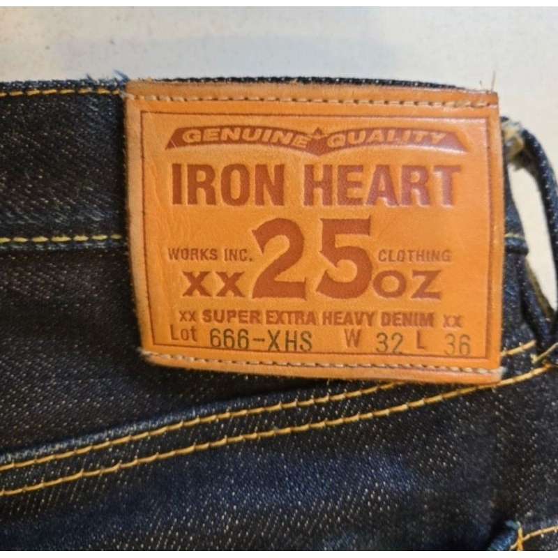 Iron Heart Denim 666XHS 25 oz