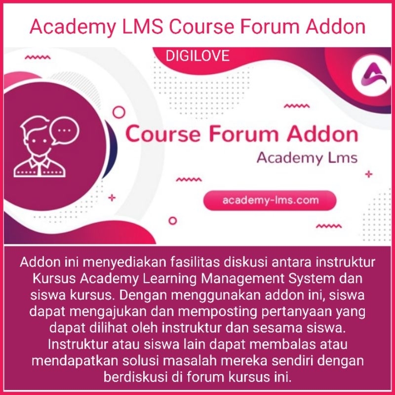 Academy LMS Course Forum Addon