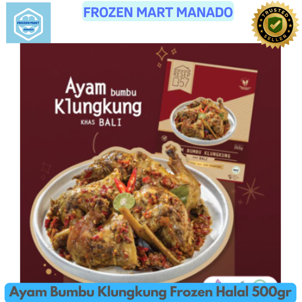 

Ayam Bumbu Klungkung Frozen Halal 500gr - Frozen Mart Manado (Frozen Food Manado)