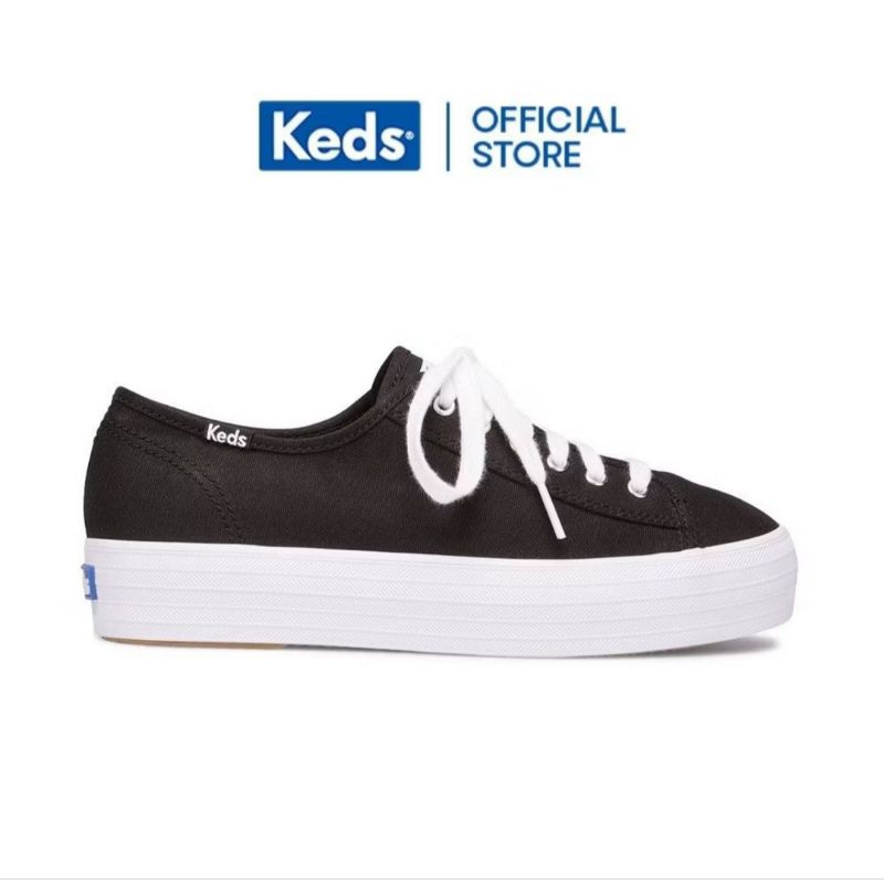 PRELOVED Keds Triple Kick Canvas Black / Keds Sneaker Black