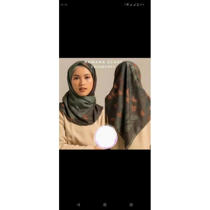 Preloved Kamara Scarf brand Kamiidea