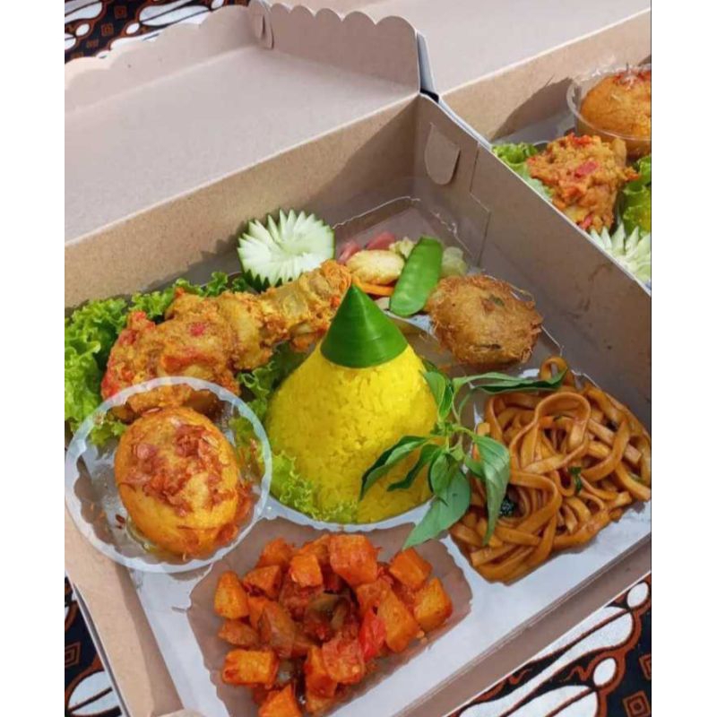 

Tumpeng Mini Nasi Box Lengkap Termurah