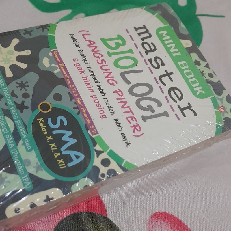 

Mini Book Biologi (Langsung Pinter) SMA Kelas X. XI & XII