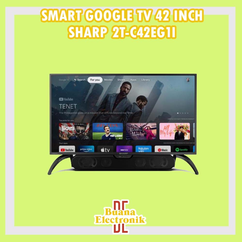 PROMO 9.9 LED ANDROID TV SHARP 42 INCH 42EG1I 2T-C42EG1I