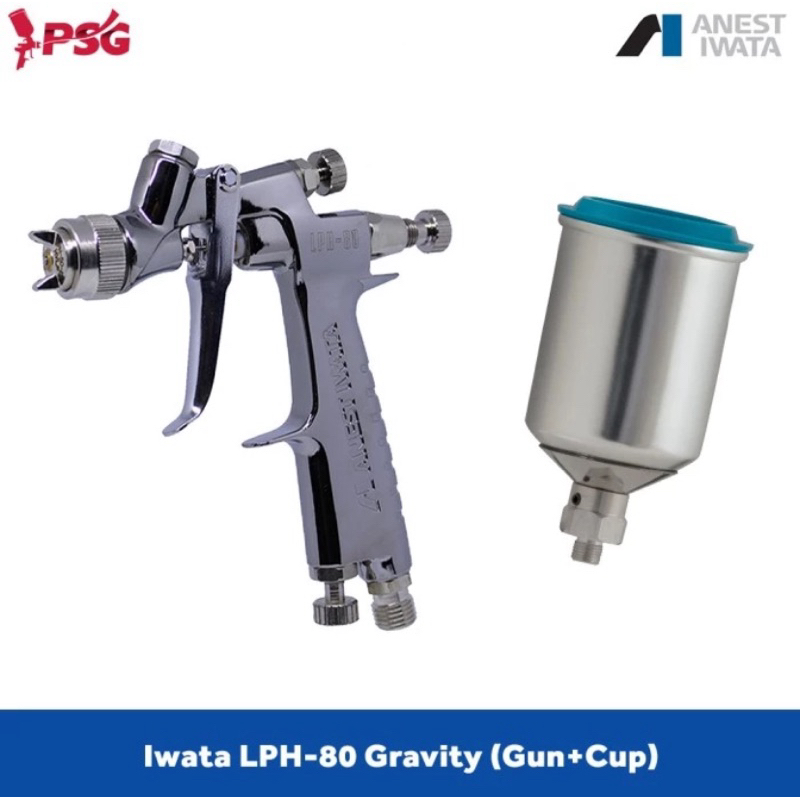 Spray Gun Anes Iwata Original LPH-80-102G nozzle 0.6