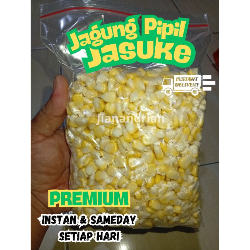 

Ready Jagung Manis Pipil Madu | Baru Pipil BUKAN BEKU (Fresh) GRADE A pipil segar Jasuke 1 Kg