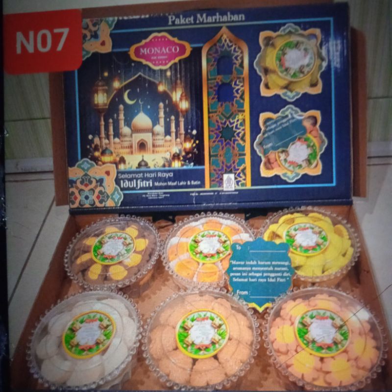 

PROMO paket kue lebaran bingkisan MANACO paket marhaban 07