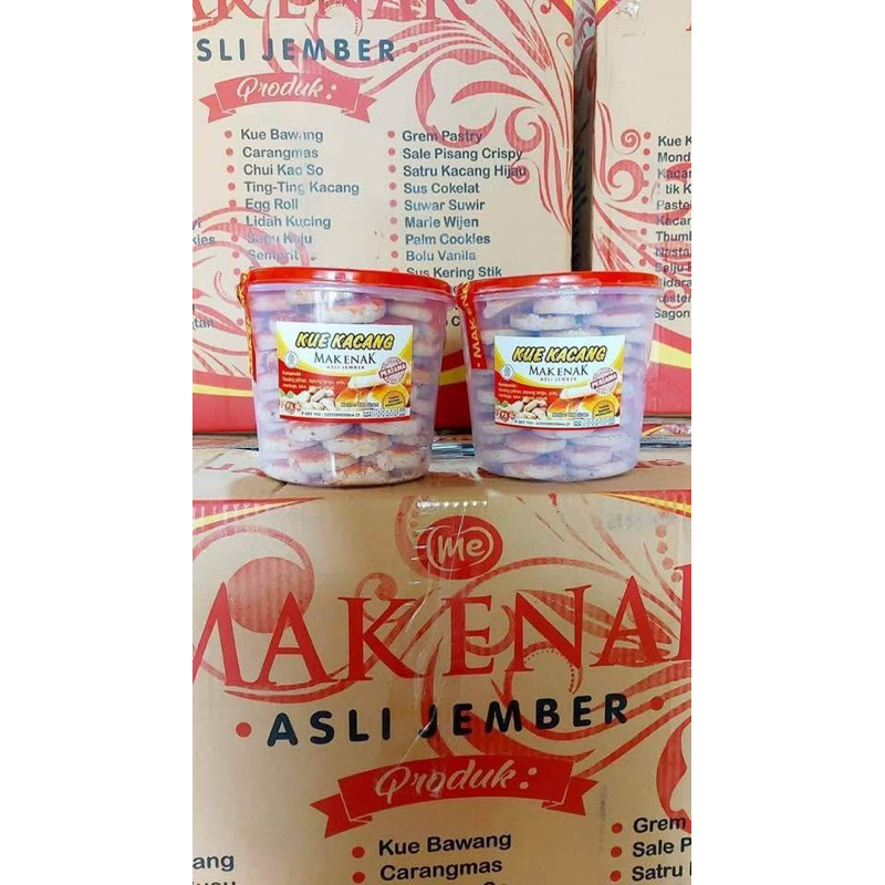 

Kue Kacang Mak enak Jember 900-1000 gram Asli Termurahhh