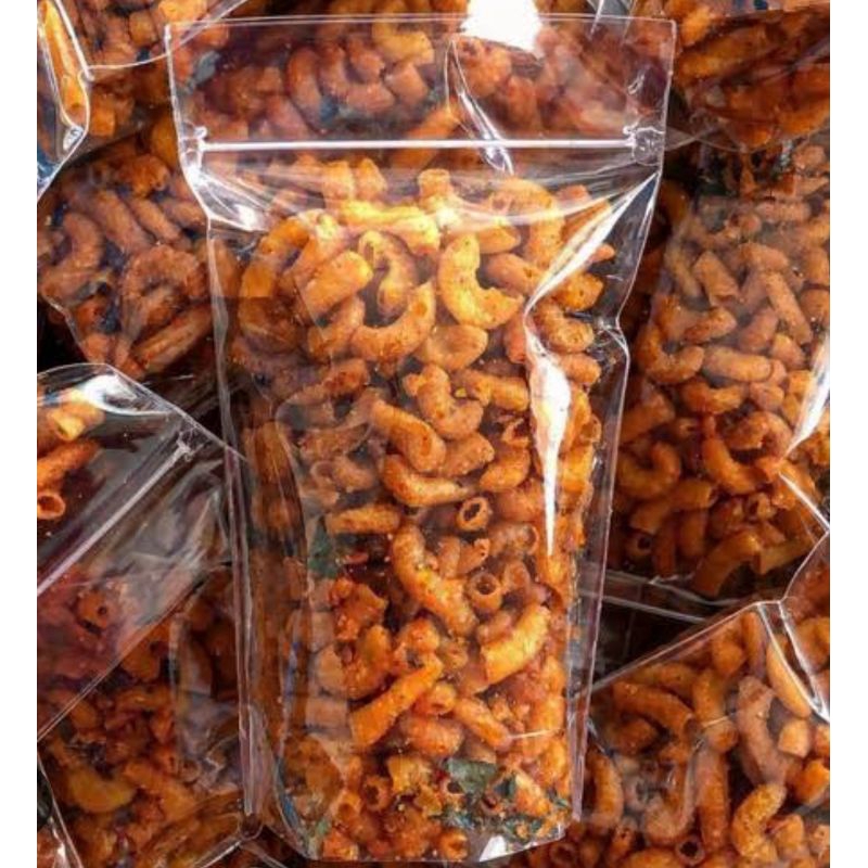 

Makaroni Daun jeruk ½kg pedas/original