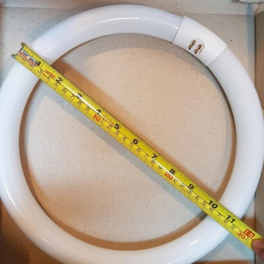 HITACHI lampu TL ring 40w warm white