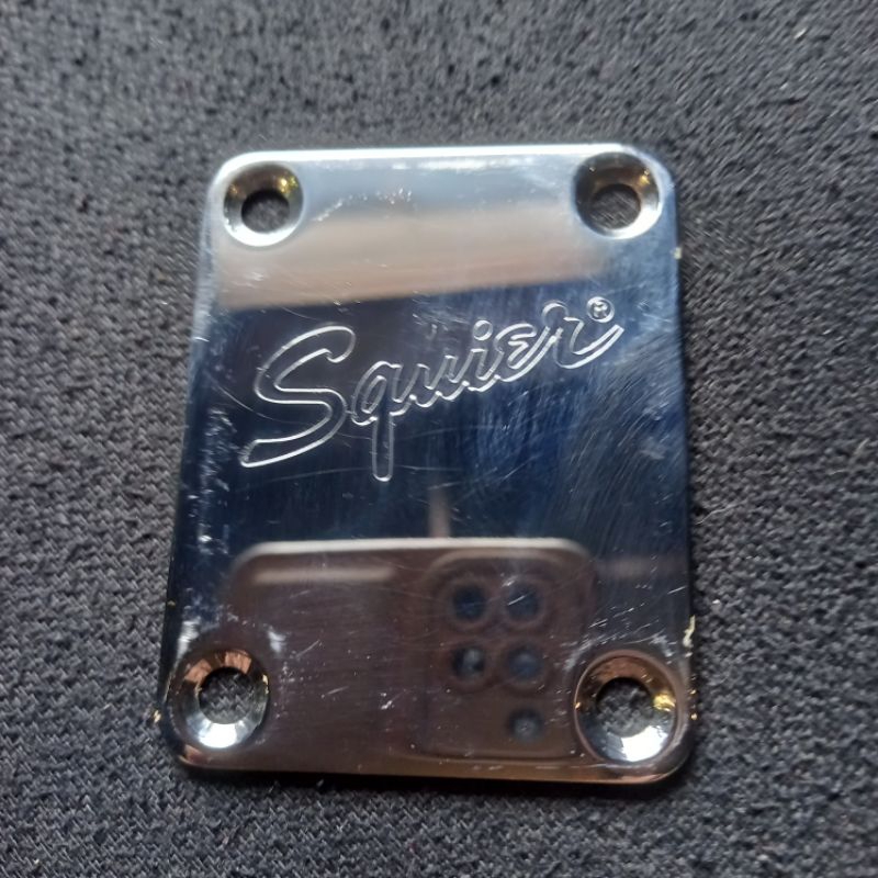 neck plate ori squier chrome