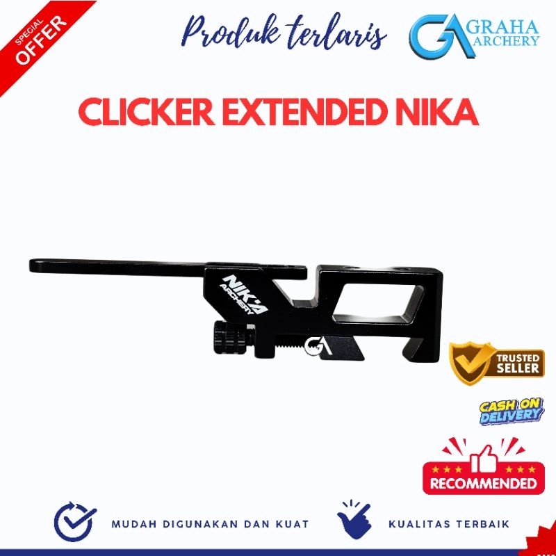 CLICKER EXTENDED NIKA IMPORT BIG RANGE | CLICKER PANAHAN | HOLDER CLICKER