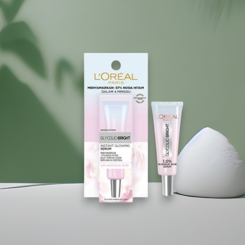 LOREAL PARIS GLYCOLIC-BRIGHT SERUM 7.5ML SADA MART