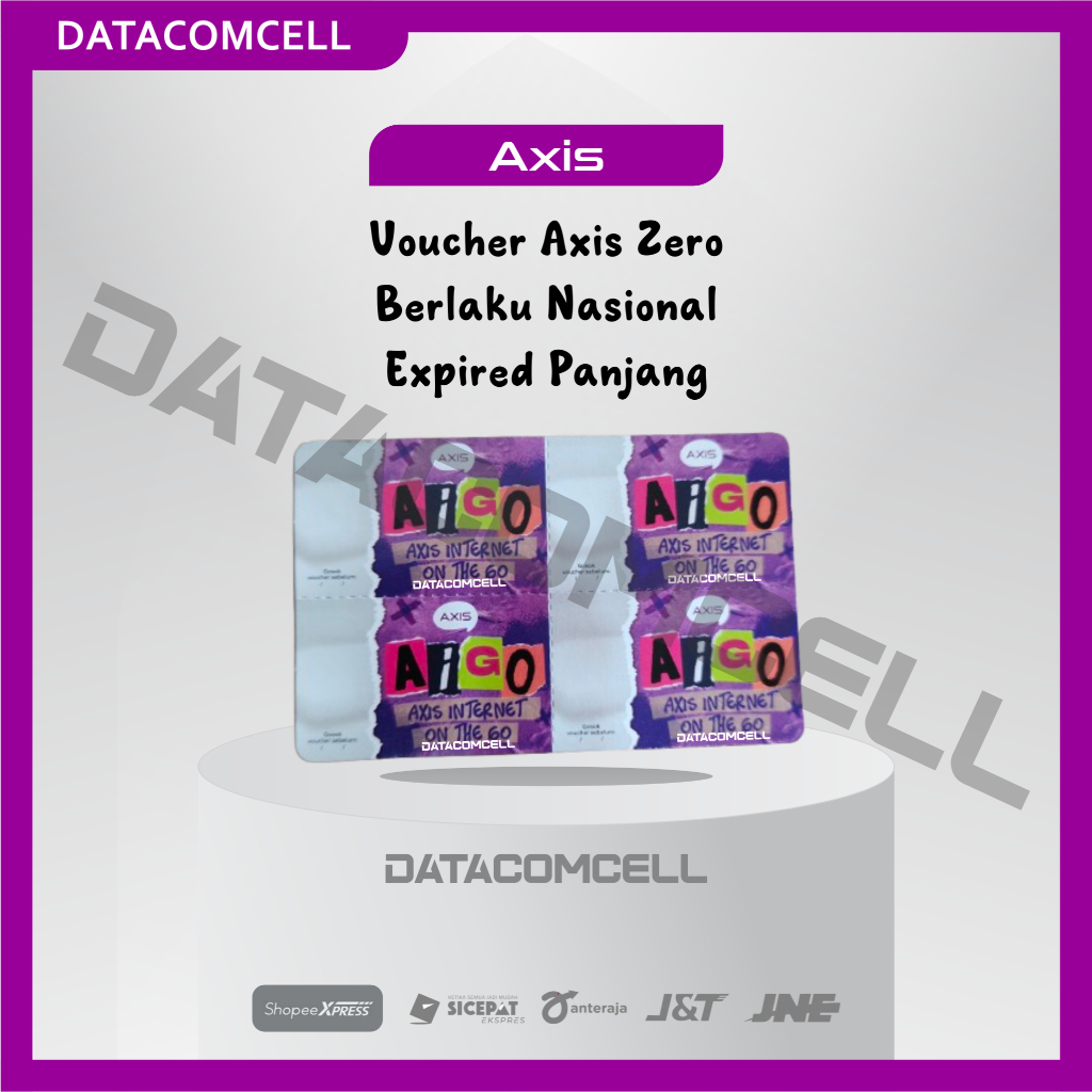 VOUCHER AXIS AIGO BLANK KOSONG