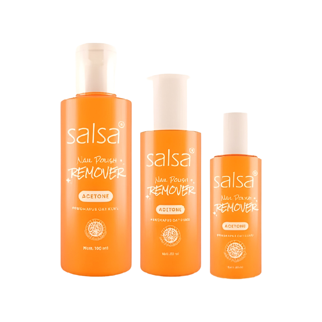 Salsa Nail Polish Remover Acetone 40ml | 80ml | 100ml | Penghapus Kuteks | Membersihkan Kuteks denga