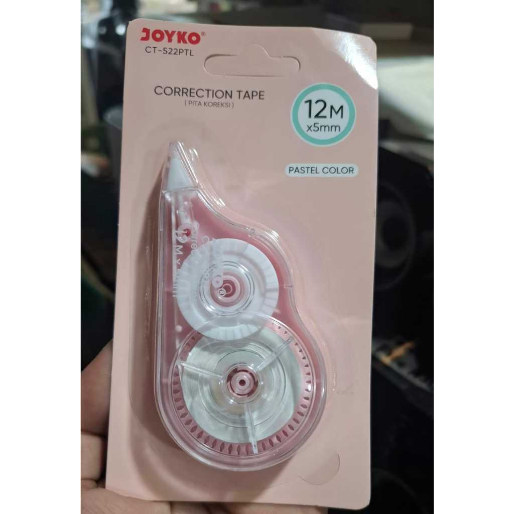 

Tip-ex Roll Joyko CT-522PTL / Correction Tape Joyko (12M x 5mm)