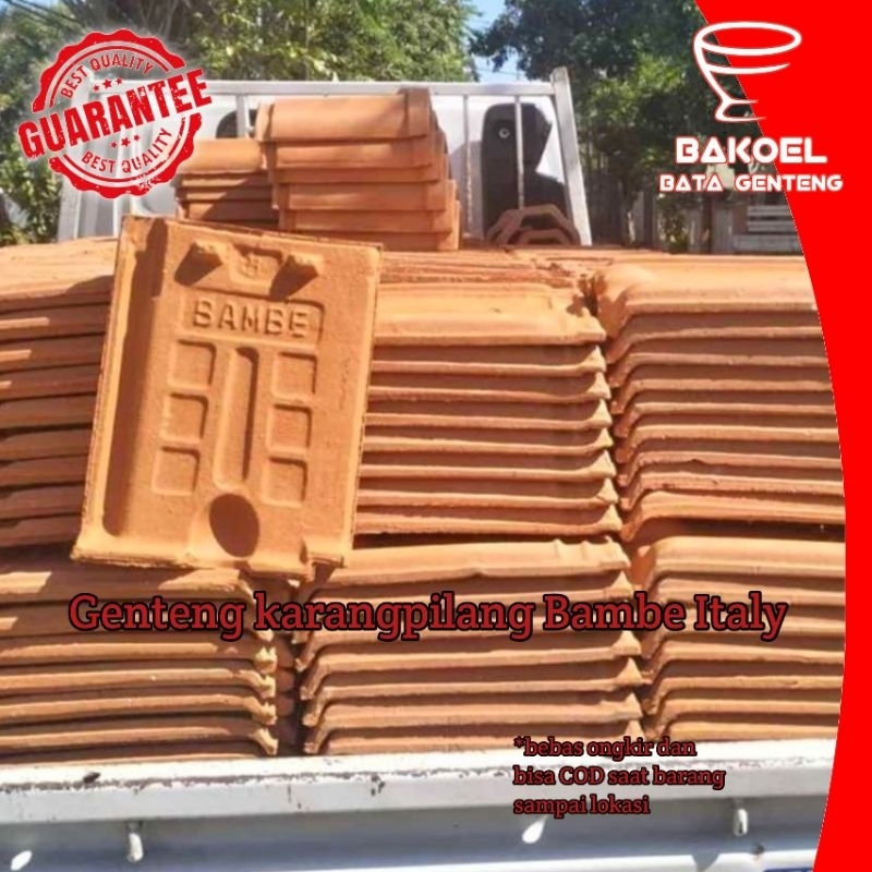 Genteng Karang Pilang Bambe Italy | Ready stock & Free ongkir