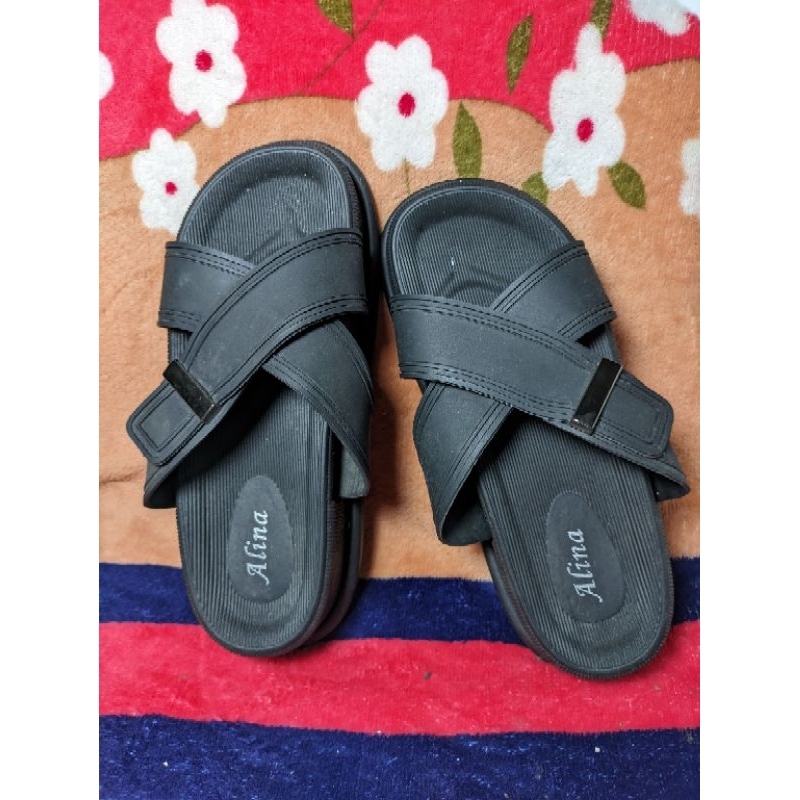 sandal wanita Alina hitam
