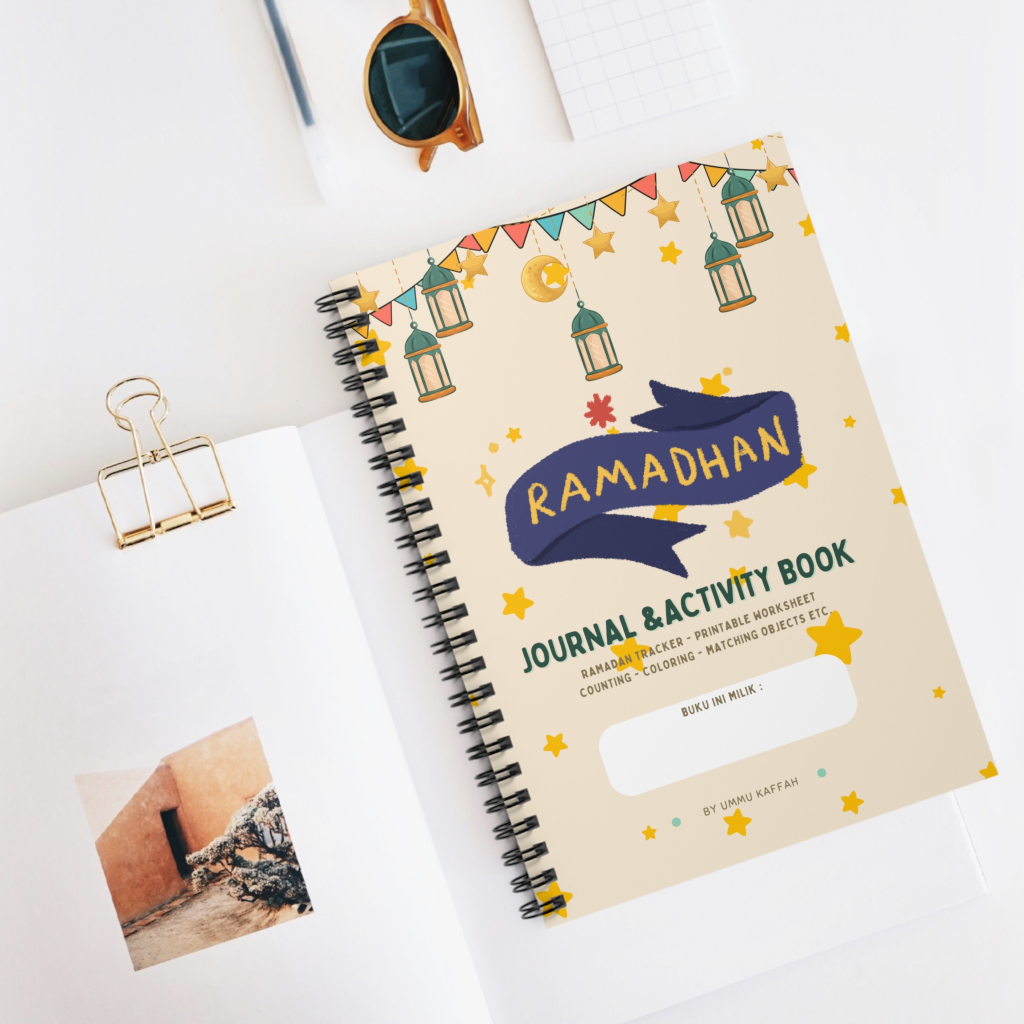 

My Ramadan Journal kids 2025 by ummu kaffah A5- 40 HALAMAN