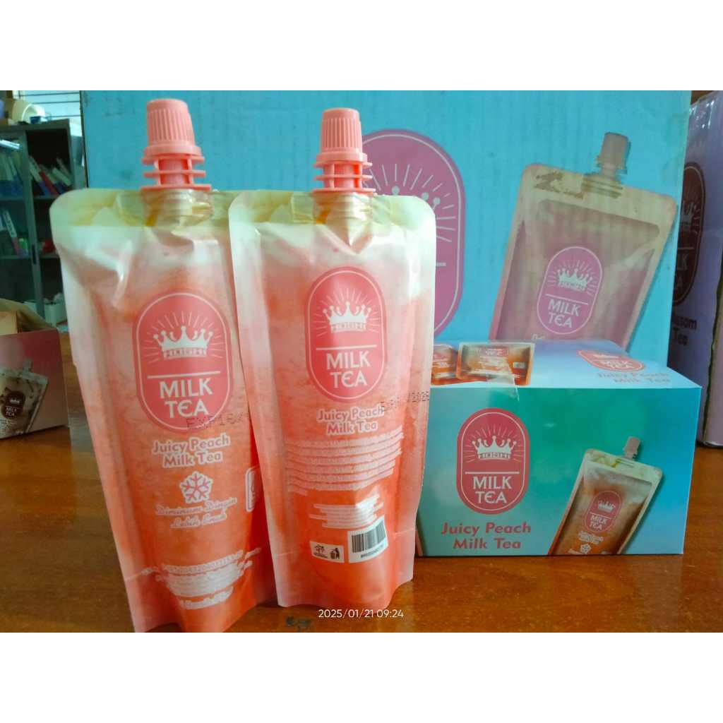 

HOSHI JUICY PEACH MILK TEA