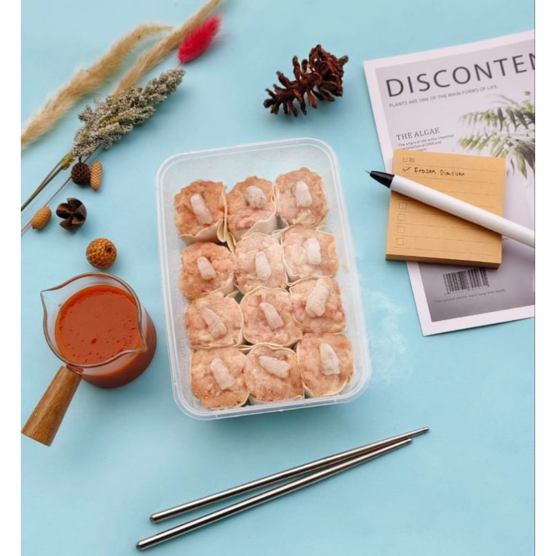 

Dimsum Udang 12 pcs Beku Halal 100% by Baraka Dimsum