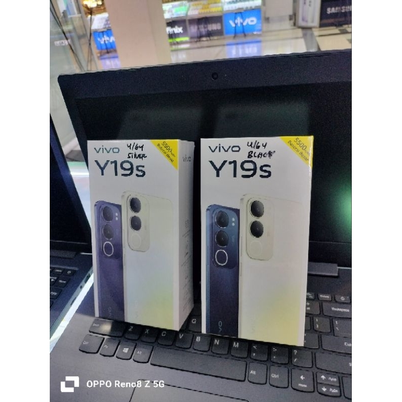 Vivo Y19s 4/64GB Baru segel box garansi resmi 12 Bulan