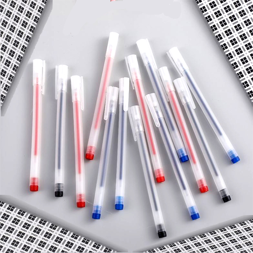 

Pulpen Gel 0.5mm Bolpoin Pena Pulpen Tinta Gel Cair Pena Transparant Pen Gel