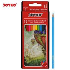 

Pensil Warna 12 Warna Joyko CP-100