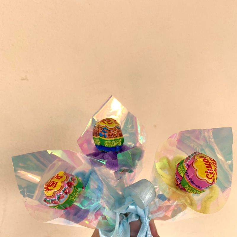 

mini candy bouquet | buket permen | chupa chups | mini gift