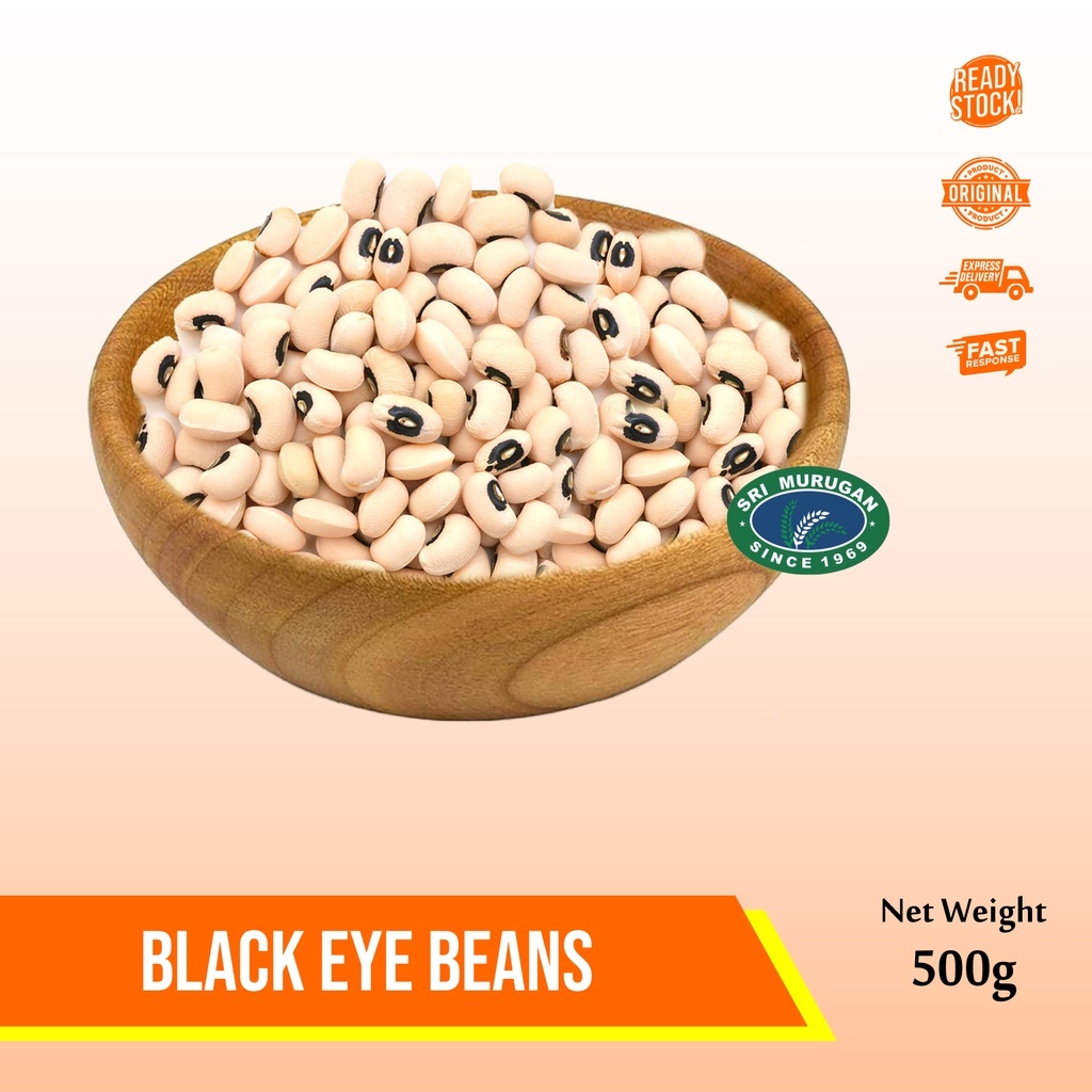 

BLACK EYE BEANS 1KG (LOBIA CHAWLI)