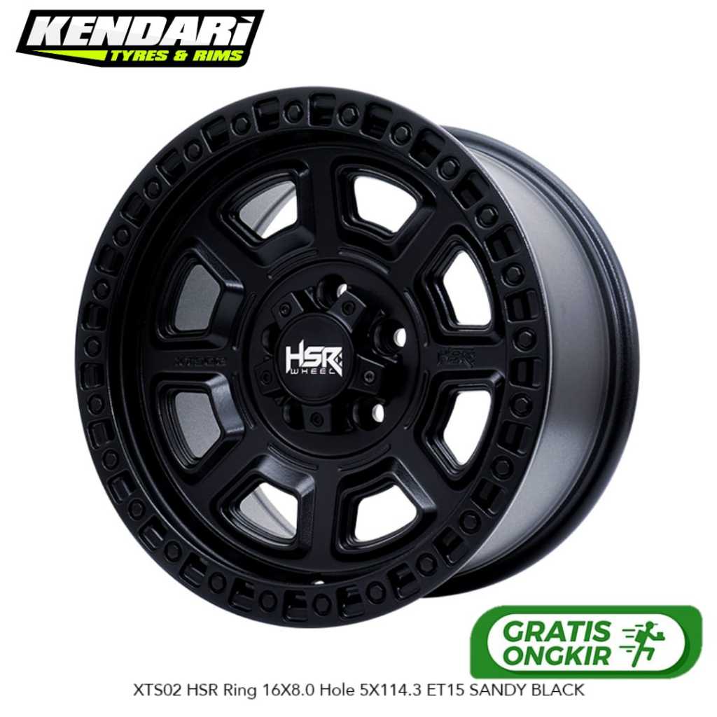 Velg Offroad Ring 16 Untuk Innova Grand Vitara Xtrail HSR XTS02 R16