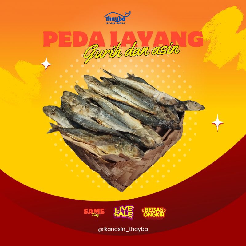 

IKAN ASIN PEDA LAYANG