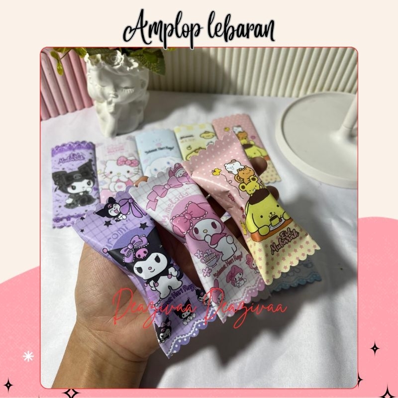 

AMPLOP LEBARAN PERMEN VIRAL - AMPLOP KUROMI & SANRIO
