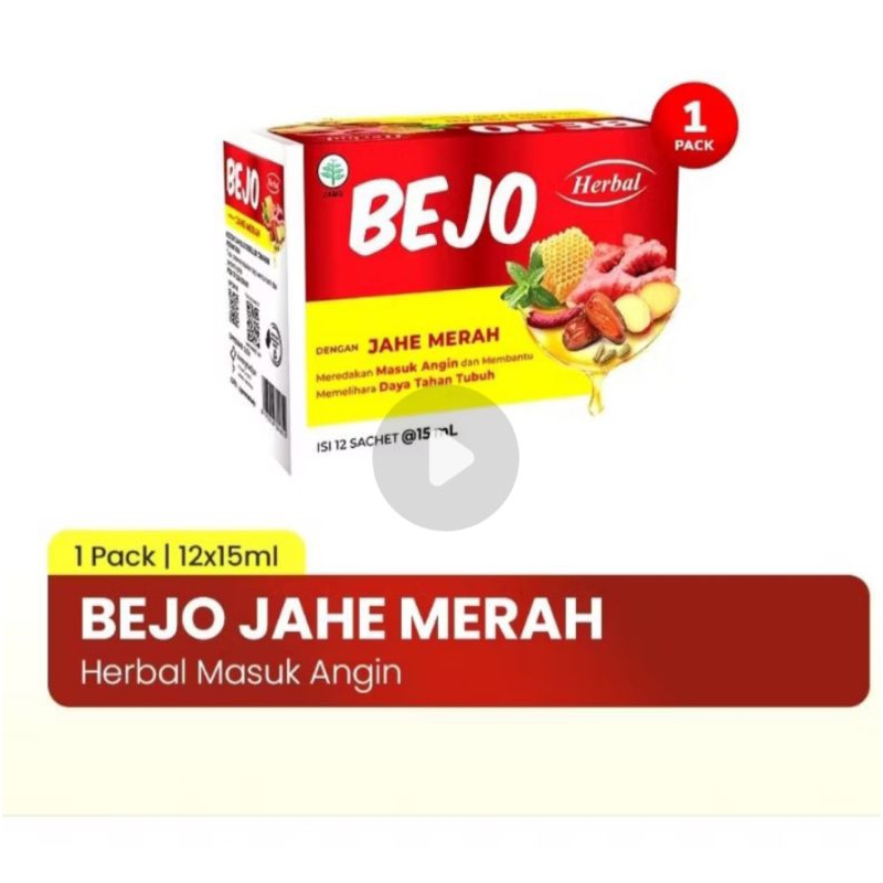 

BEJO JAHE MERAH BINTANG TOEDJOE 12 x 15ml