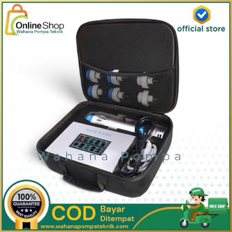 Shockwave Pain Relief Therapy ESWT Fisioterapi gelombang kejut