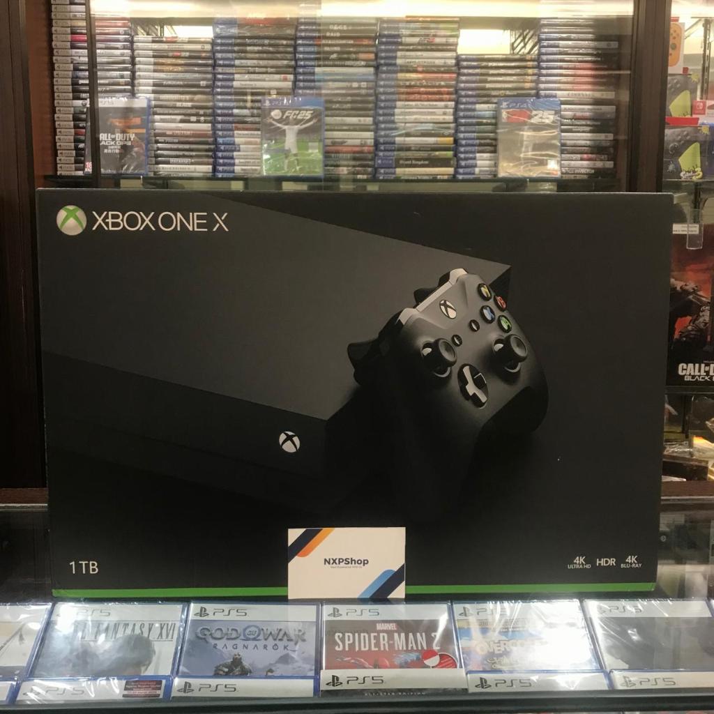 XBOX ONE X BLACK 1 TB Seken Second / 2nd
